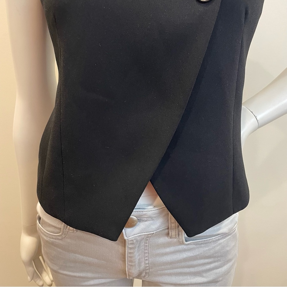 Zara Black Sleeveless Tank Top - Picture 5 of 8